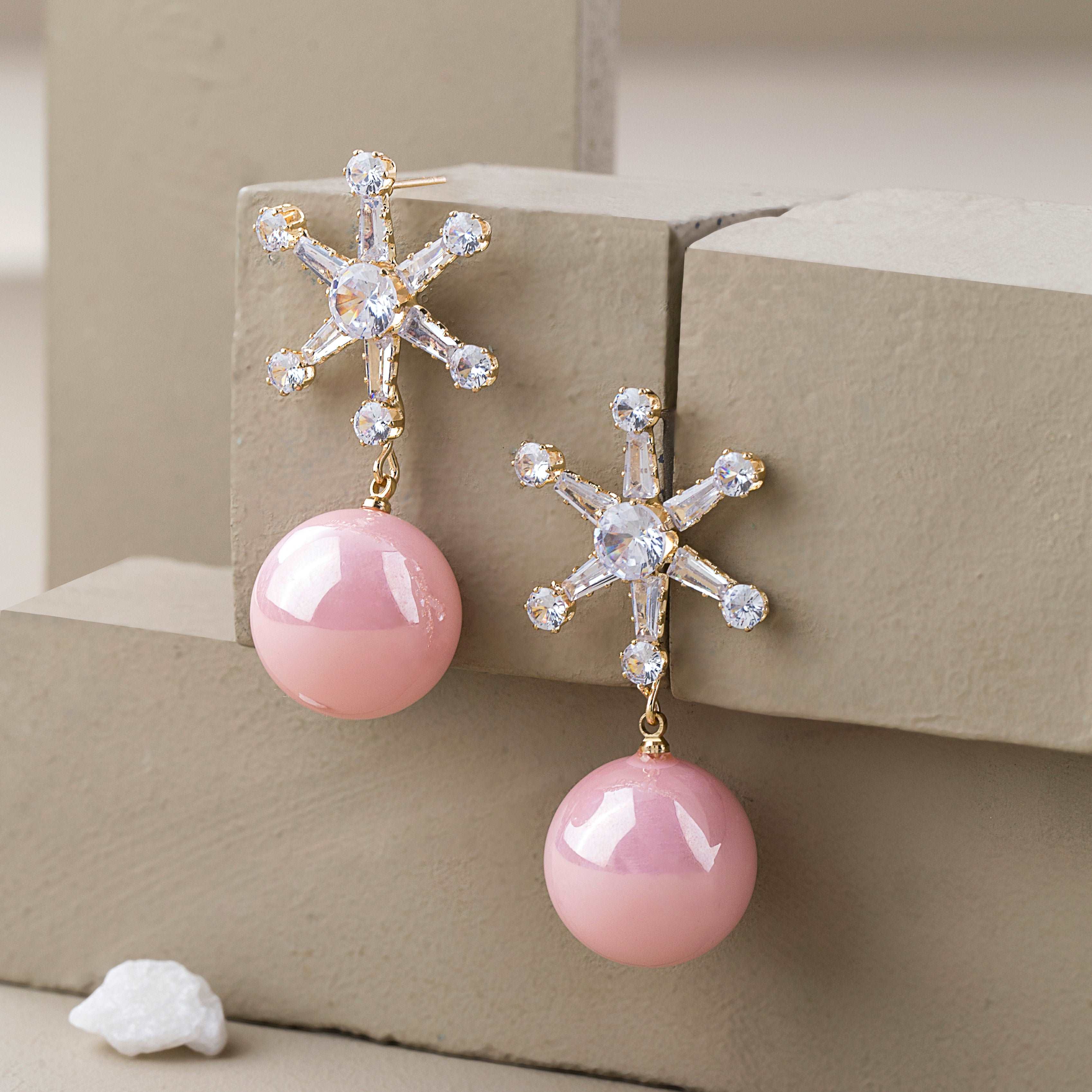 Startle Pink Earrings