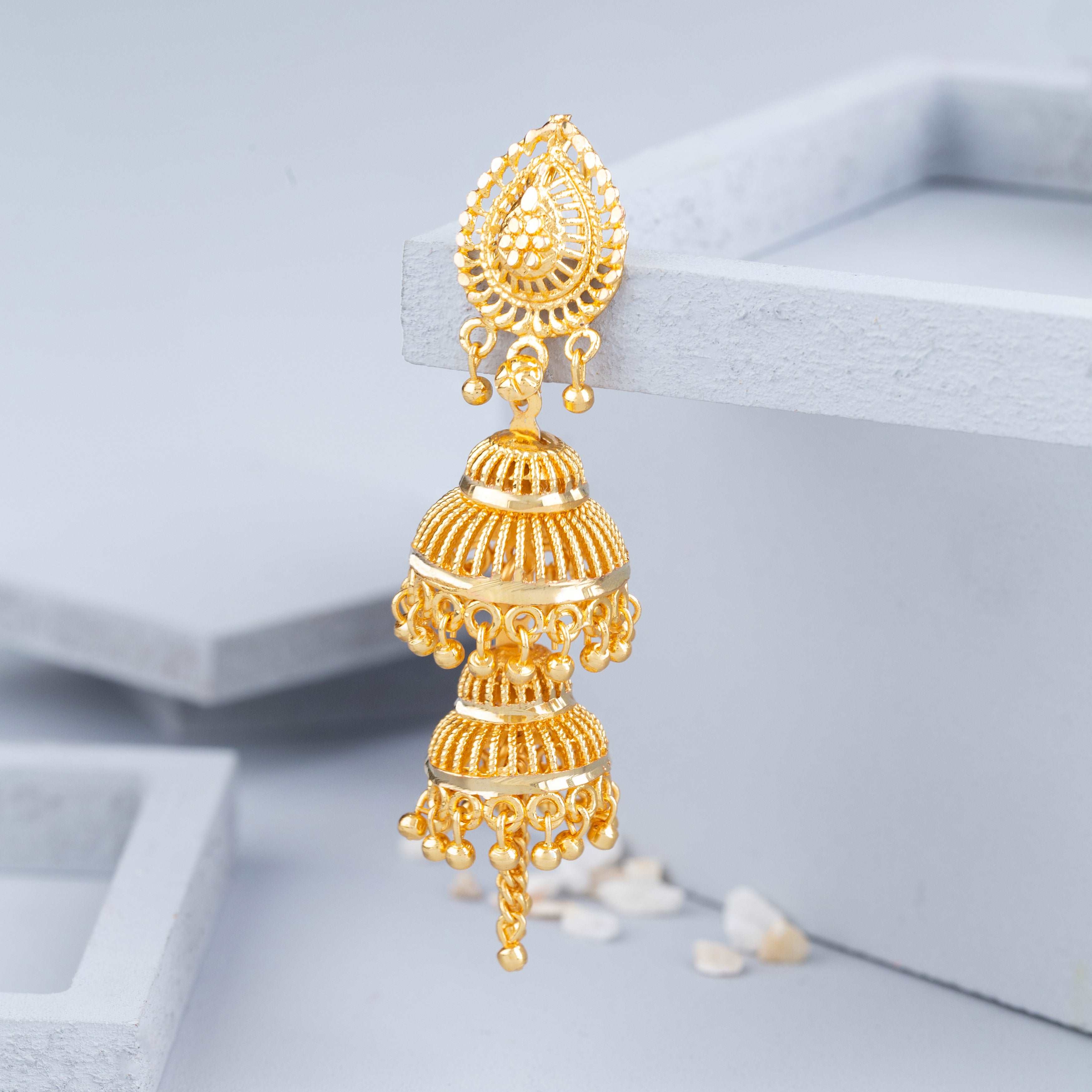 Spacious Drop Earrings