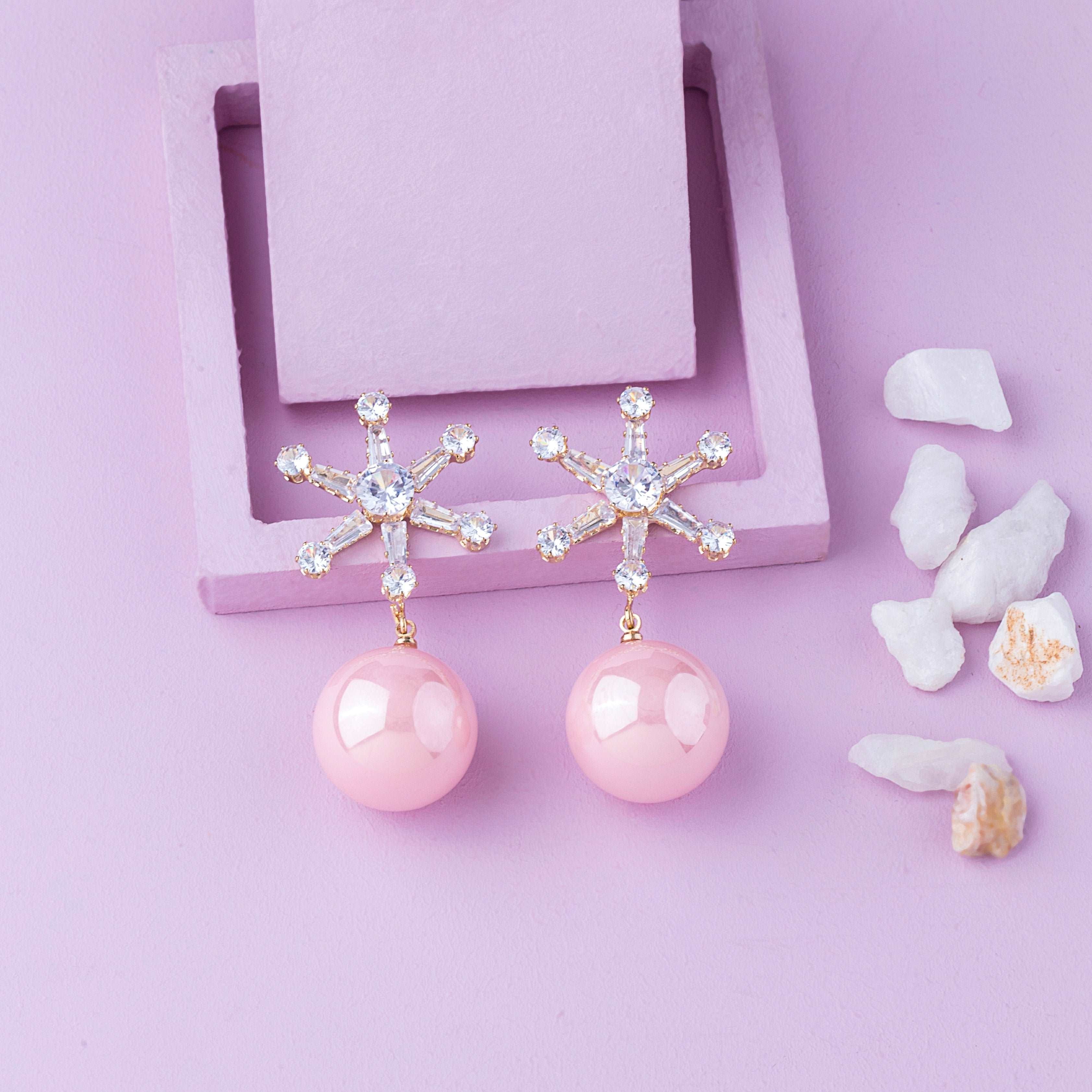 Startle Pink Earrings